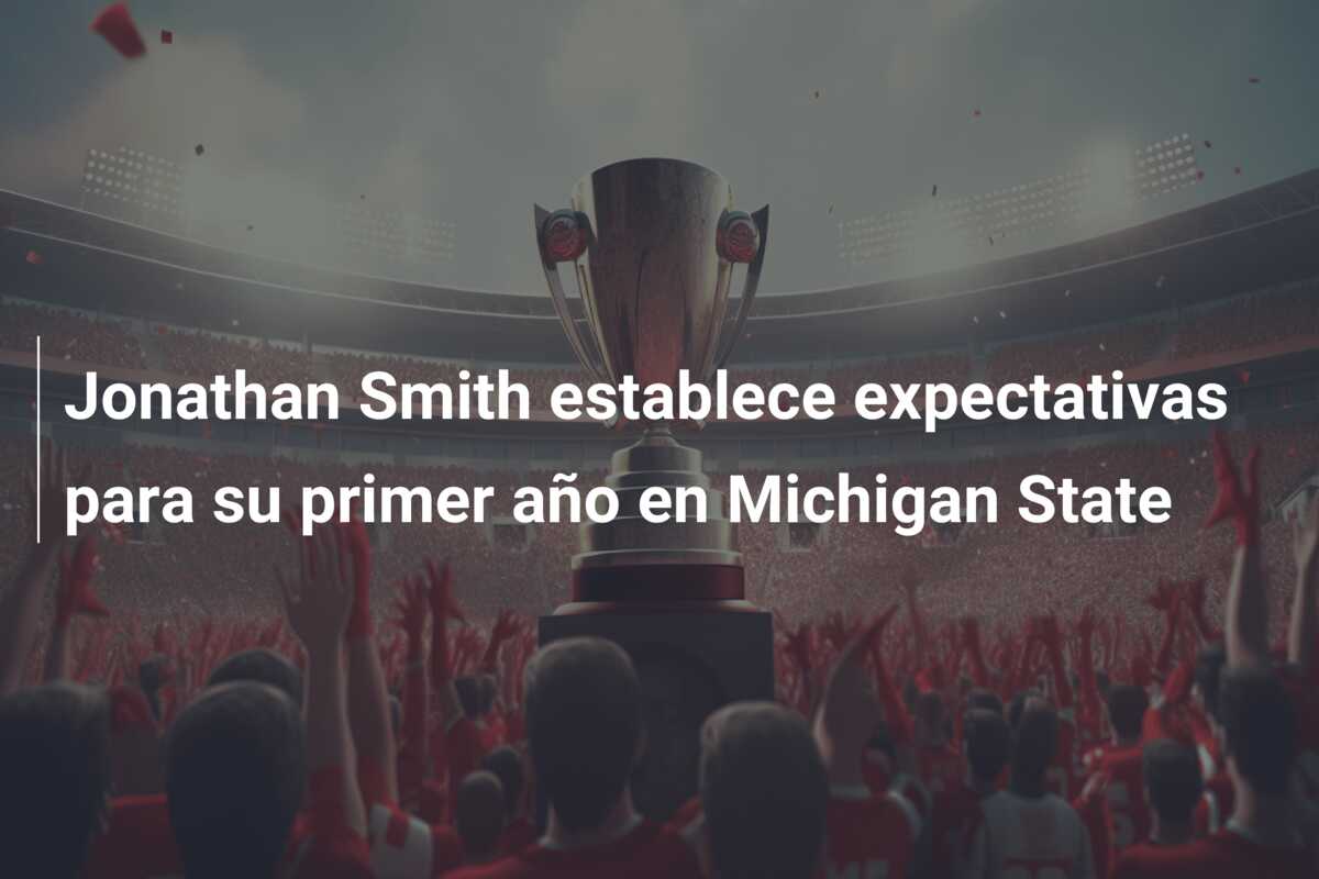 Jonathan Smith establece expectativas para su primer año en Michigan State