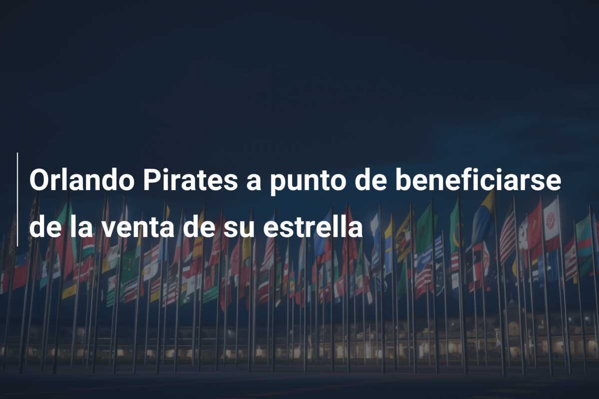 Orlando Pirates a punto de beneficiarse de la venta de su estrella