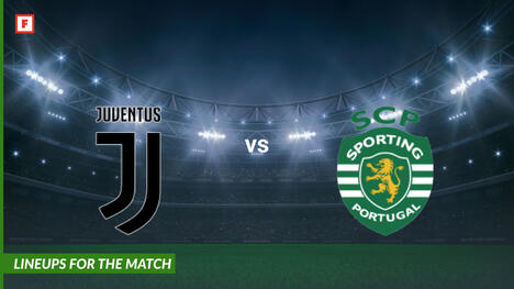 ยูเวนตุส ปะทะ Sporting Clube de Portugal: รายชื่อผู้เล่นสำหรับการแข่งขัน