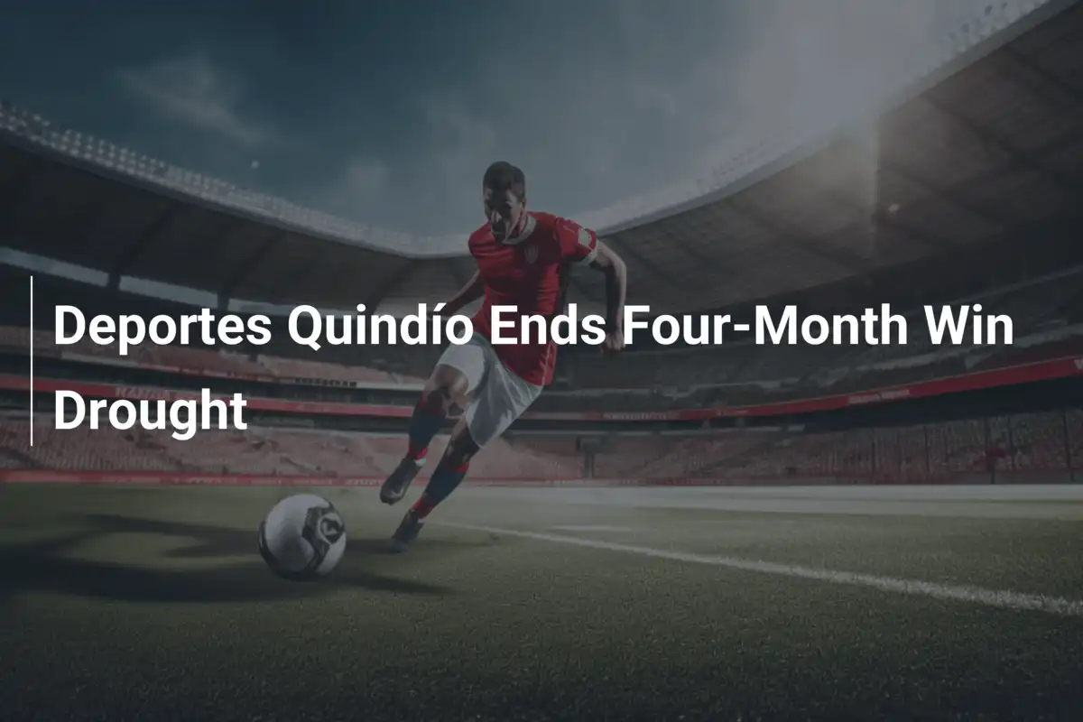 Deportes Quindío Spezza il Diguno di Vittorie di Quattro Mesi