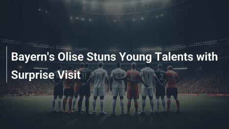 Olise del Bayern Incanta Giovani Talenti con Visita Inaspettata