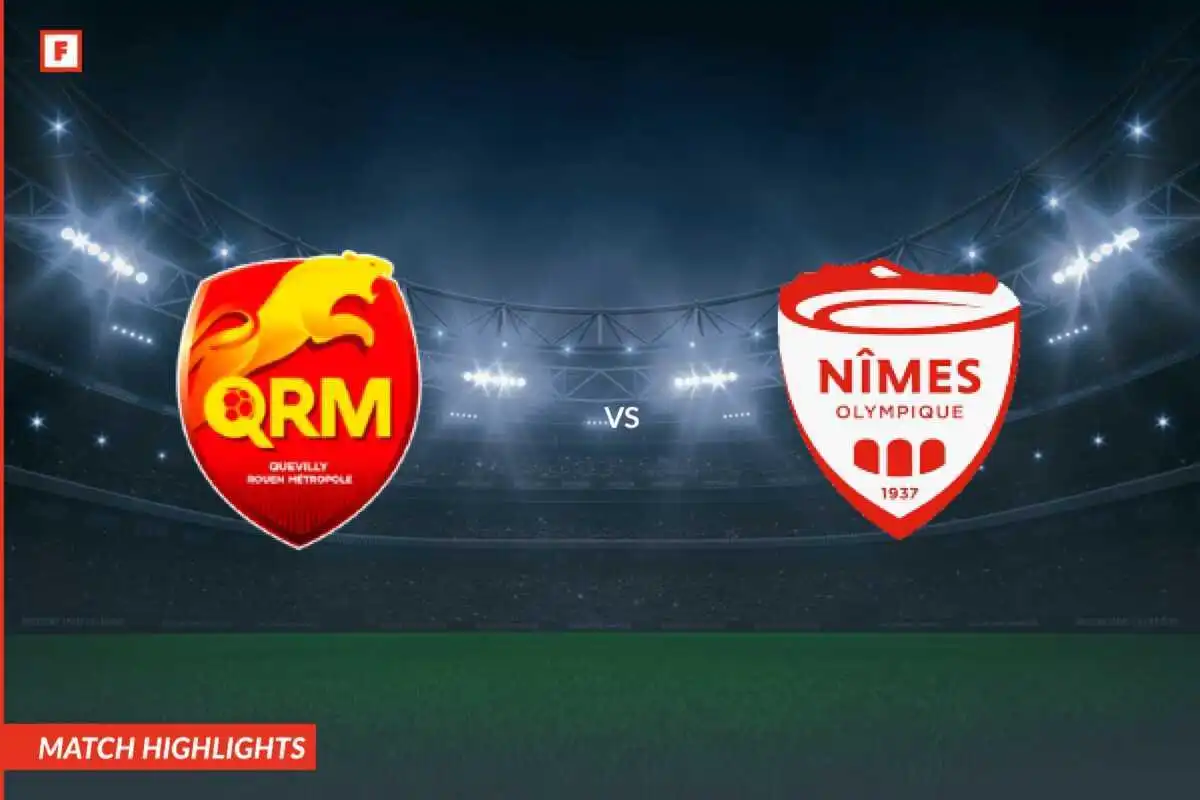 US Quevilly - FK Olympique Nîmes tore und höhepunkte