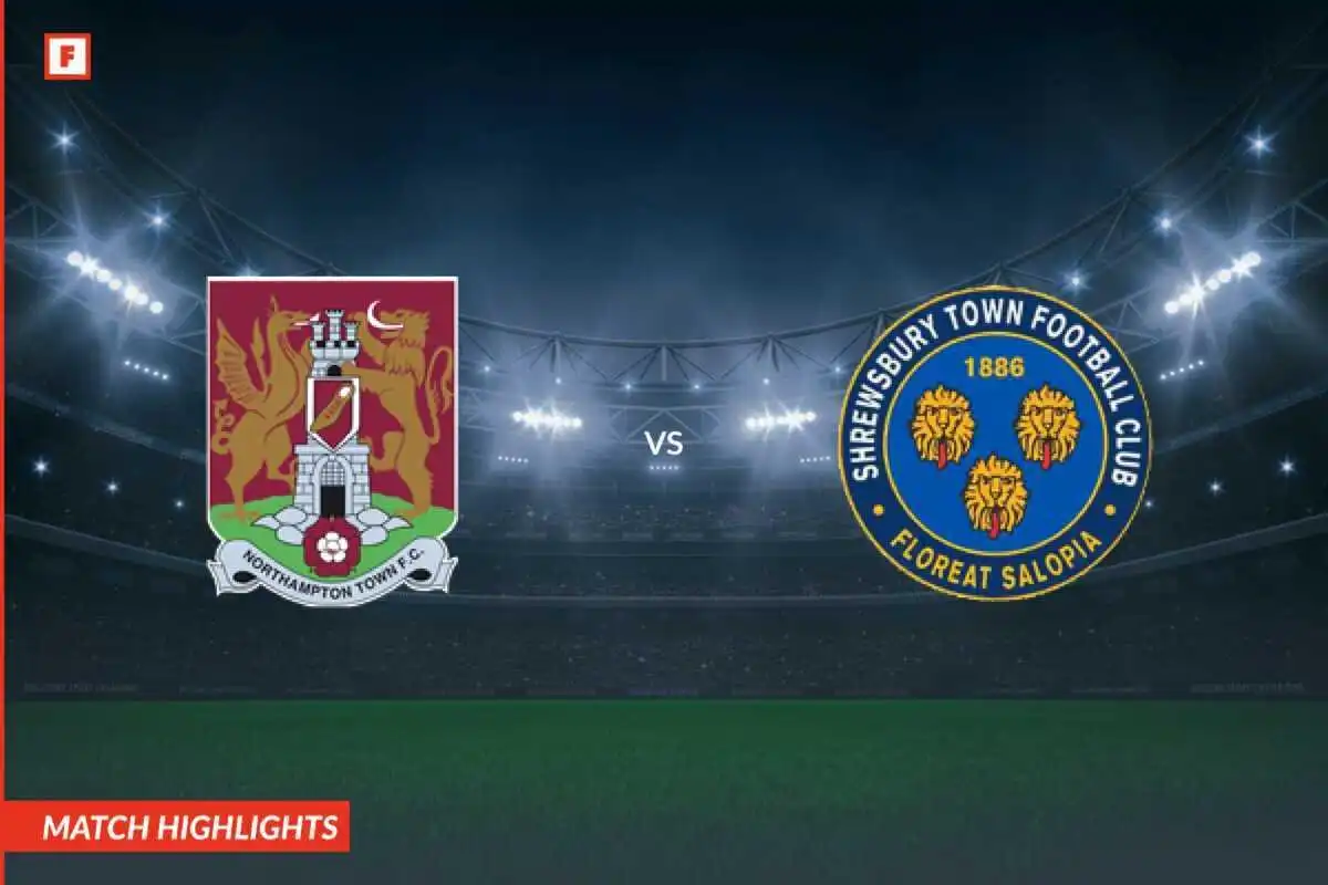 Northampton Town FC - Shrewsbury Town FC gols e destaques