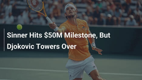Sinner knackt 50-Millionen-Grenze, doch Djokovic dominiert