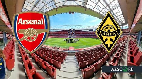 Arsenal-Kairat : À l'assaut d'un record historique en Ligue des Champions ?