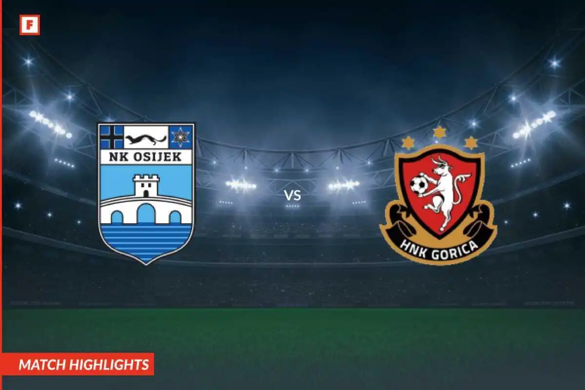 Osijek - HNK Gorica gol e momenti salienti
