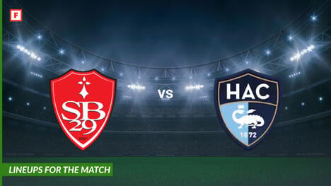 Stade Brestois 29 vs Le Havre: lineups for the match