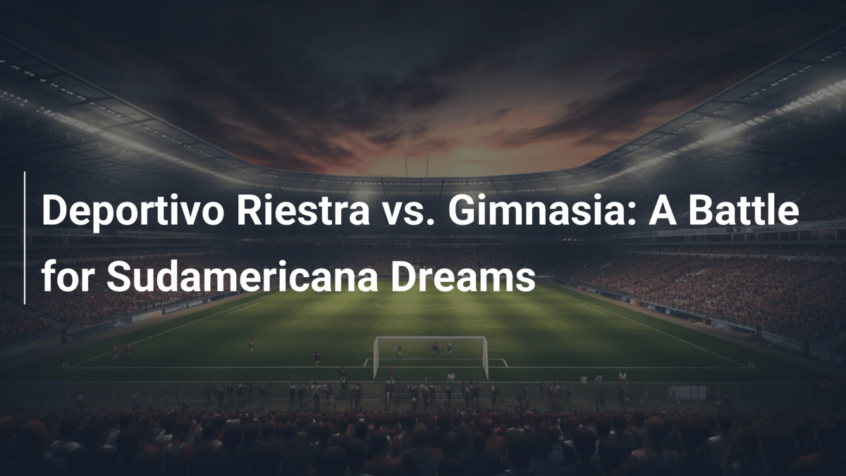 Deportivo Riestra vs Gimnasia: La Battaglia per i Sogni Sudamericani ...