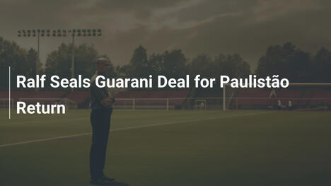 Ralf Firma con il Guarani per Ritorno al Paulistão