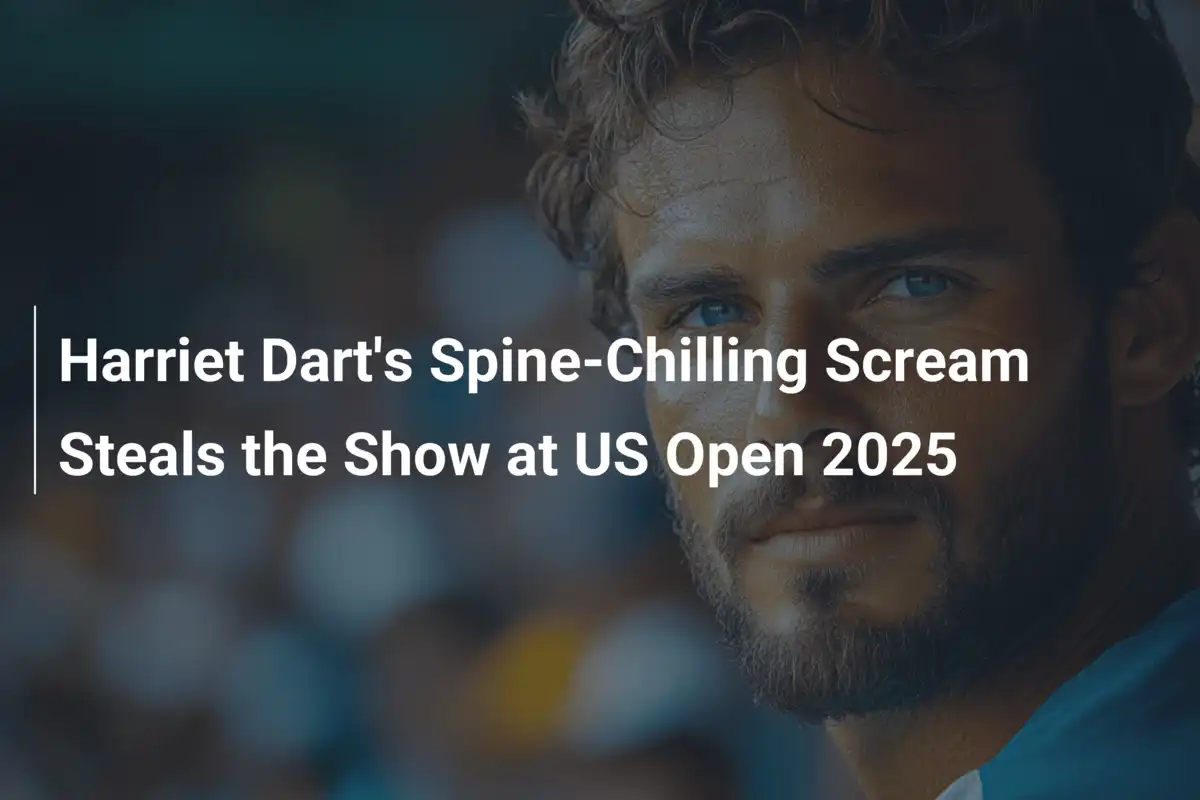 O Grito Assustador de Harriet Dart Brilha no US Open 2025