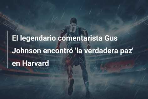 El legendario comentarista Gus Johnson encontró ‘la verdadera paz’ en Harvard