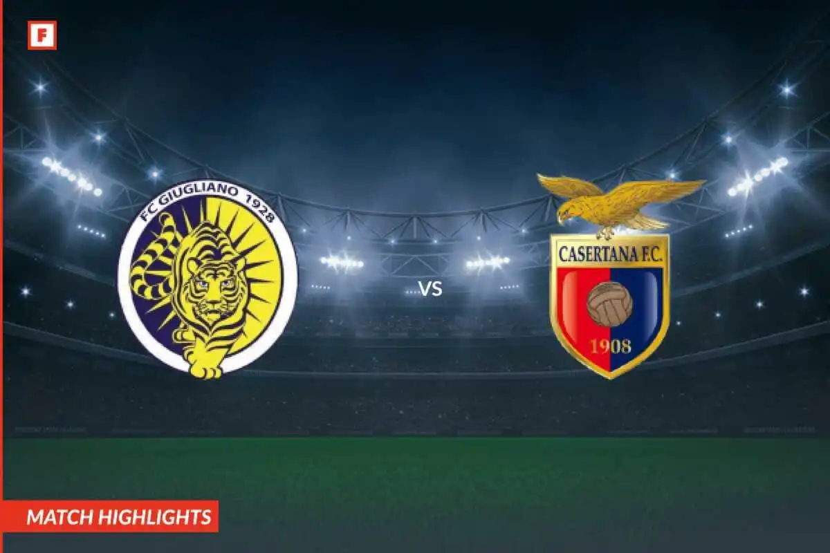 Giugliano - Casertana FC gol dan sorotan