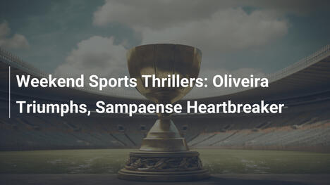 Thriller sportivi del weekend: Oliveira trionfa, Sampaense a pezzi