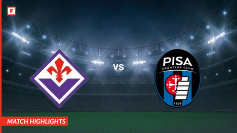 Fiorentina - Pisa 1909 gol e momenti salienti
