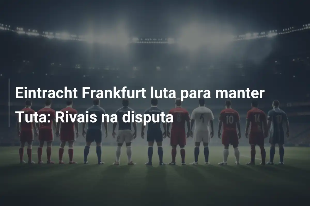 Eintracht Frankfurt luta para manter Tuta: Rivais na disputa