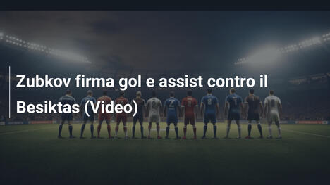 Zubkov firma gol e assist contro il Besiktas (Video)