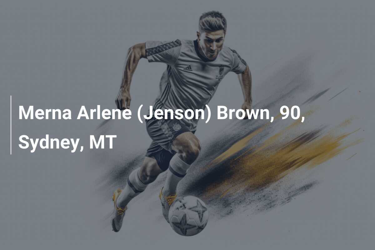 Merna Arlene (Jenson) Brown, 90, Sydney, MT