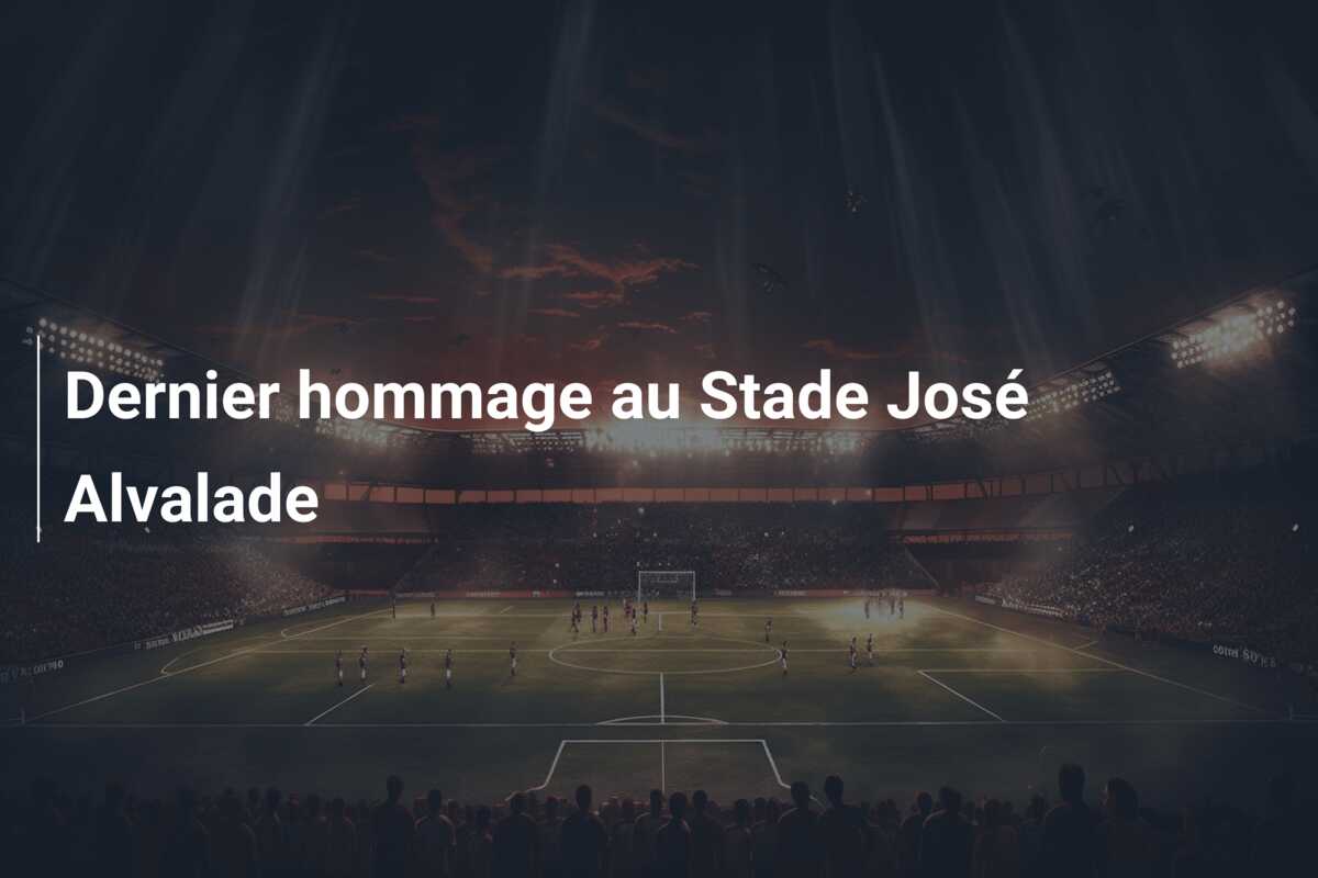 Dernier hommage au Stade José Alvalade