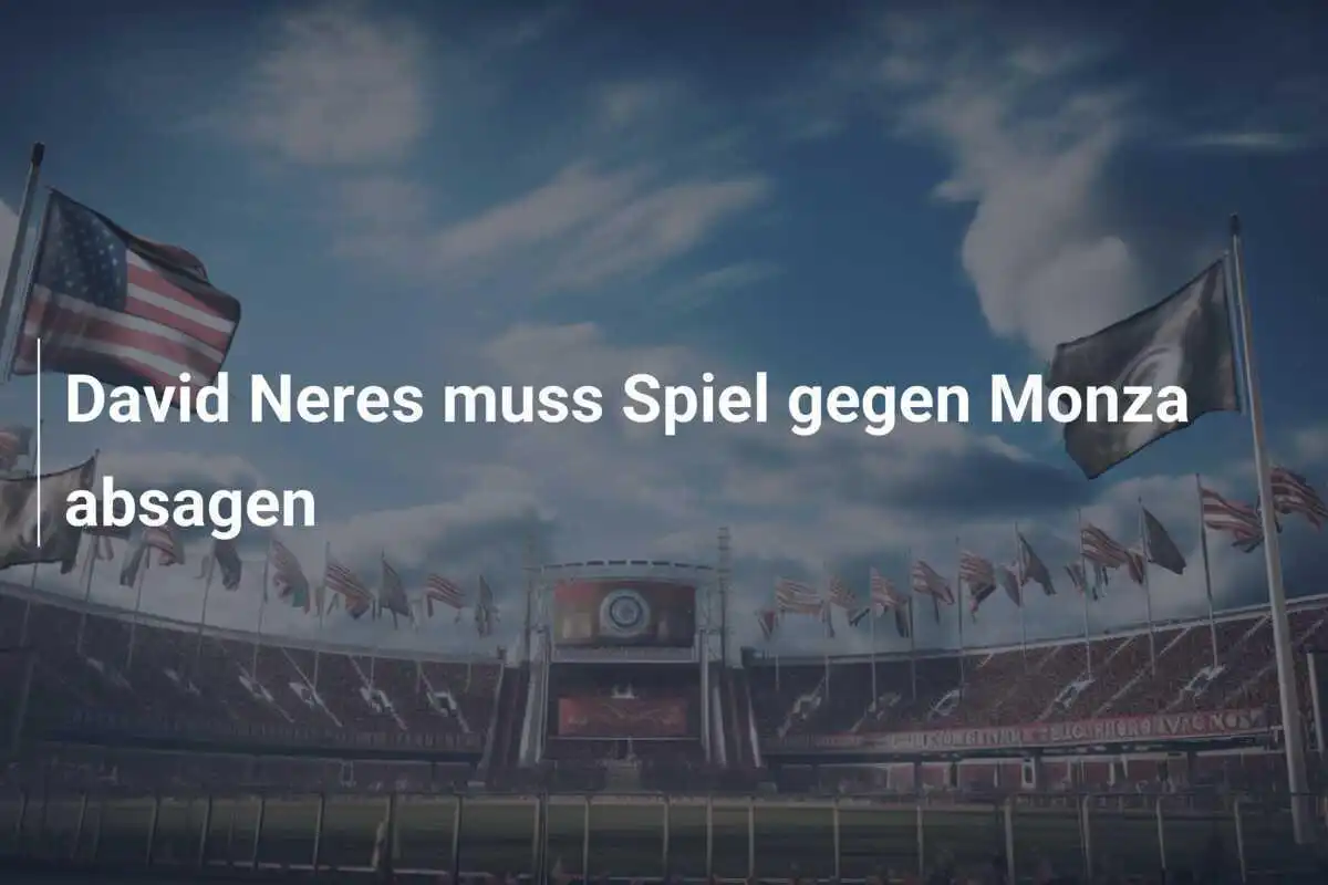 David Neres muss Spiel gegen Monza absagen