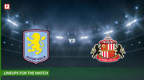 Aston Villa kontra Sunderland: składy na mecz