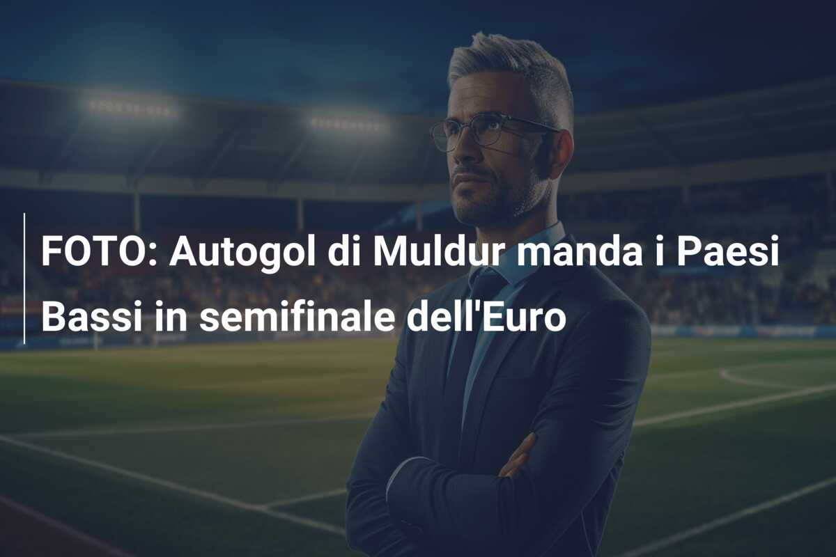 FOTO: Autogol di Muldur manda i Paesi Bassi in semifinale dell’Euro