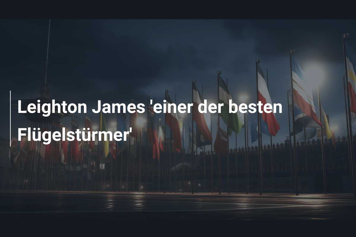 Leighton James ‘einer der besten Flügelstürmer’