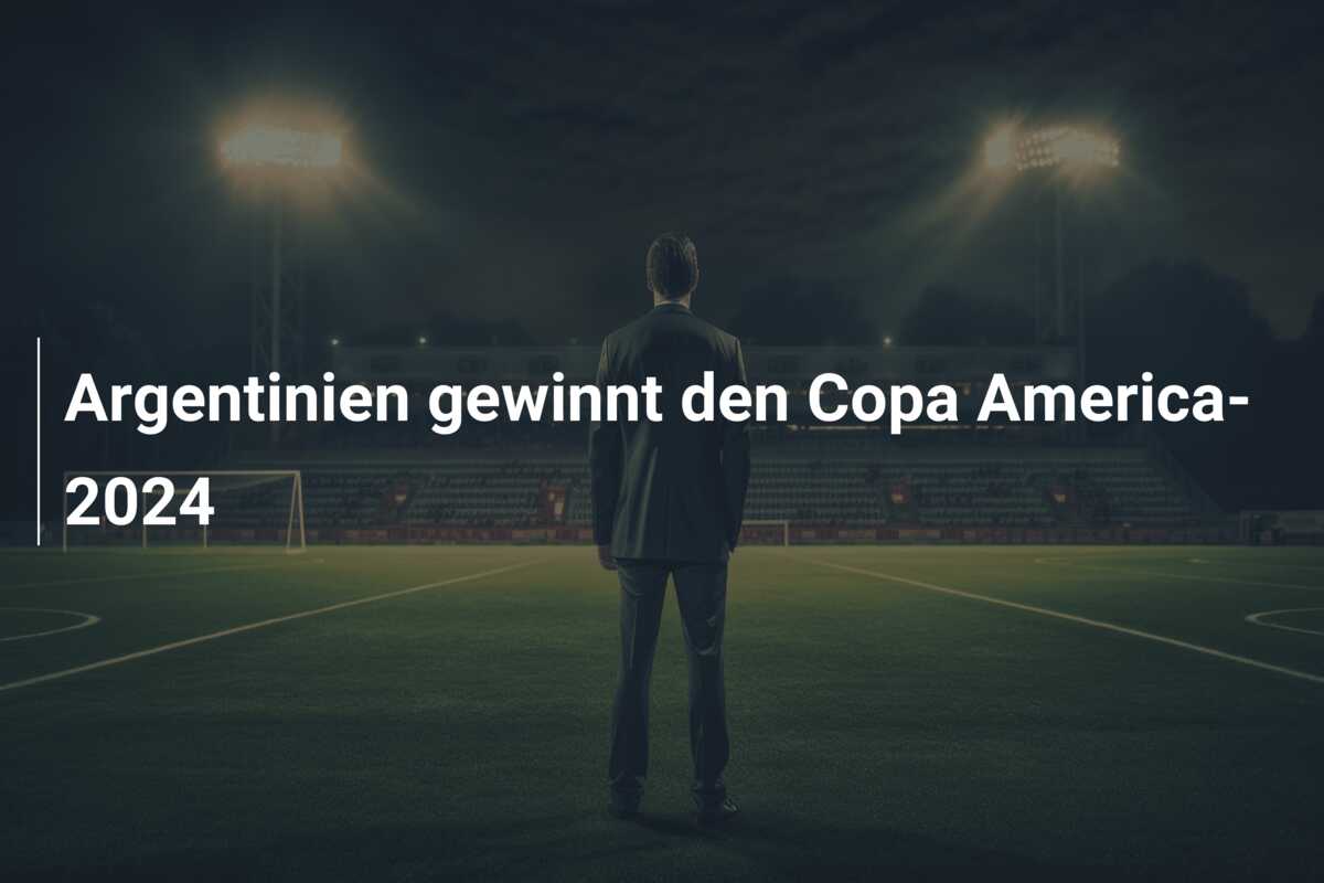 Argentinien gewinnt den Copa America-2024