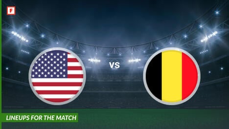 USA vs Belgium: lineups for the match