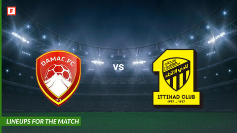 Dhamk FC vs Al Ittihad Jeddah: susunan pemain untuk pertandingan