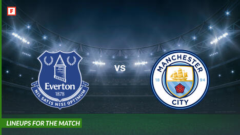 Everton kontra Manchester City: składy na mecz
