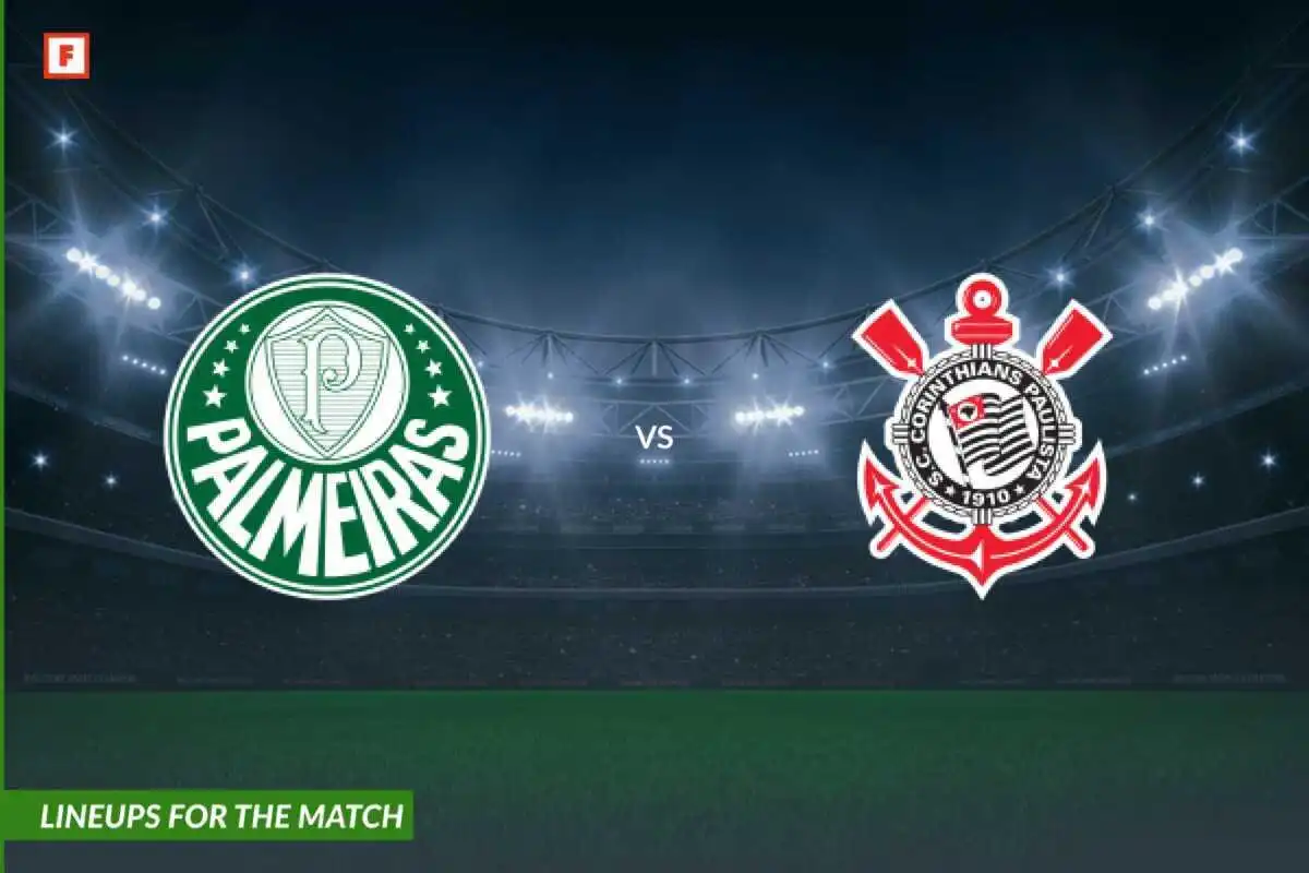 Palmeirasrettsselskap mot Corinthians Paulista: lagoppstillinger til kampen