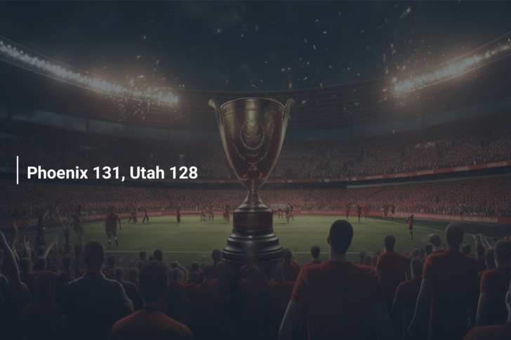 Phoenix 131, Utah 128
