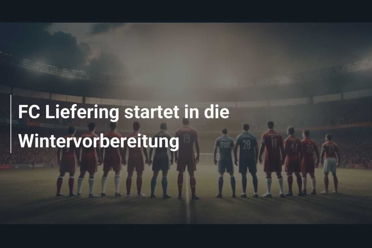 FC Liefering startet in die Wintervorbereitung
