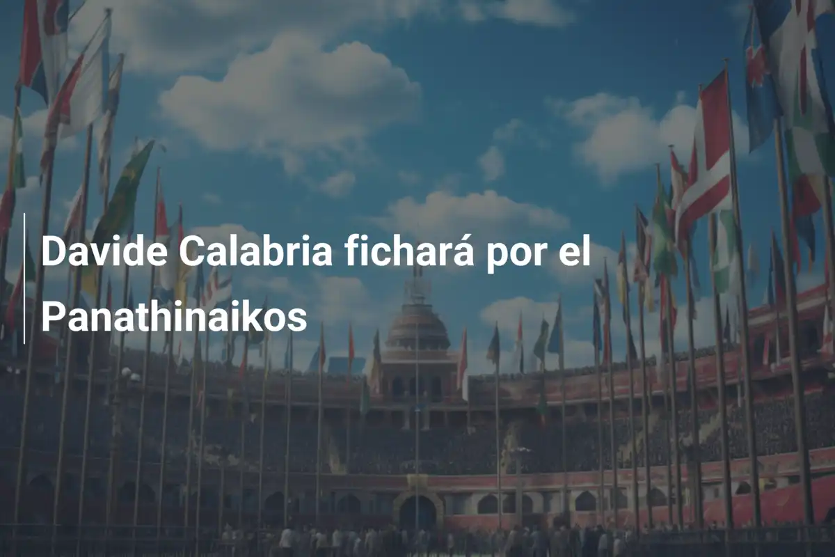 Davide Calabria fichará por el Panathinaikos