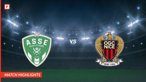 AS Saint-Etienne - Nizza gol e momenti salienti