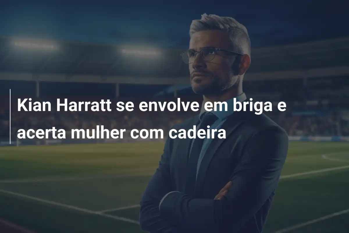 Kian Harratt se envolve em briga e acerta mulher com cadeira