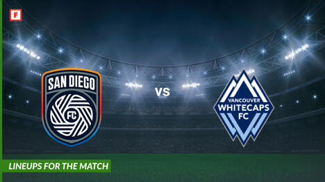 San Diego FC vs Vancouver Whitecaps: lineups for the match