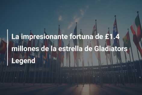 La impresionante fortuna de £1.4 millones de la estrella de Gladiators Legend