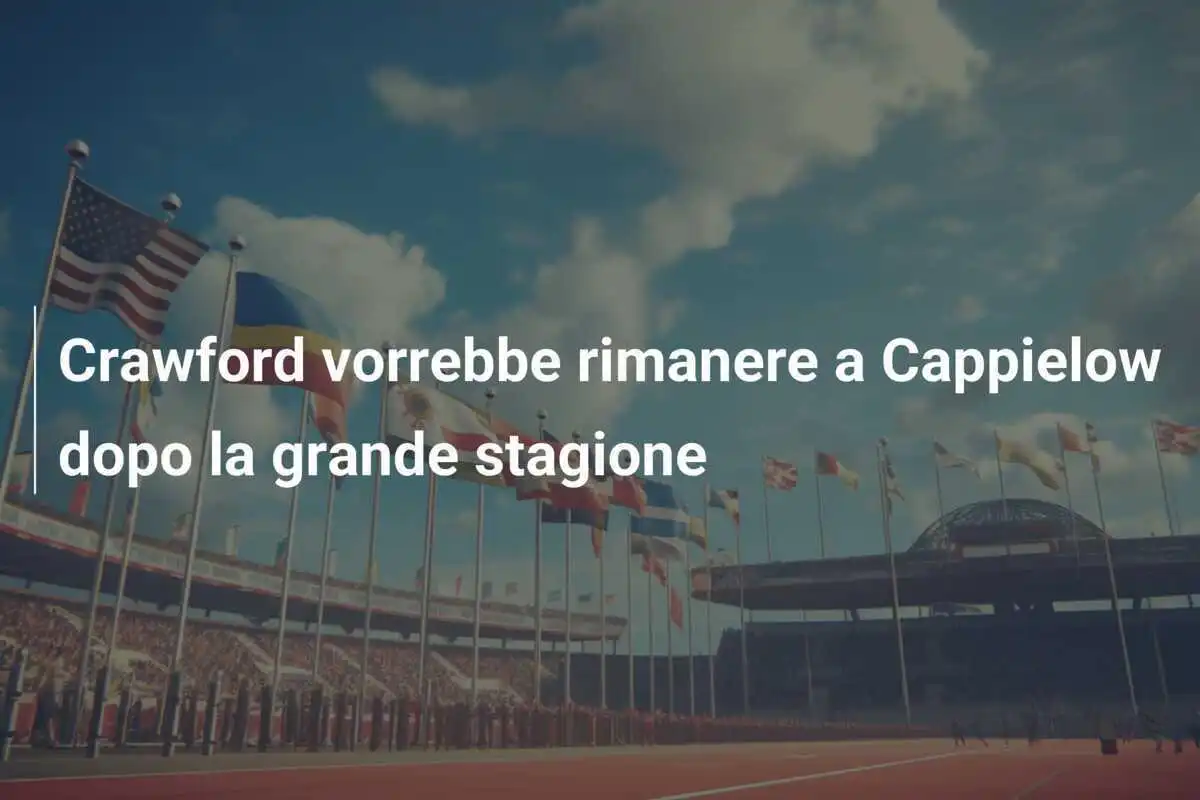 Crawford vorrebbe rimanere a Cappielow dopo la grande stagione
