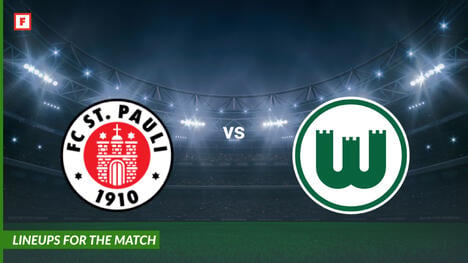 FC St. Pauli vs VfL Wolfsburgo: alineaciones para el partido