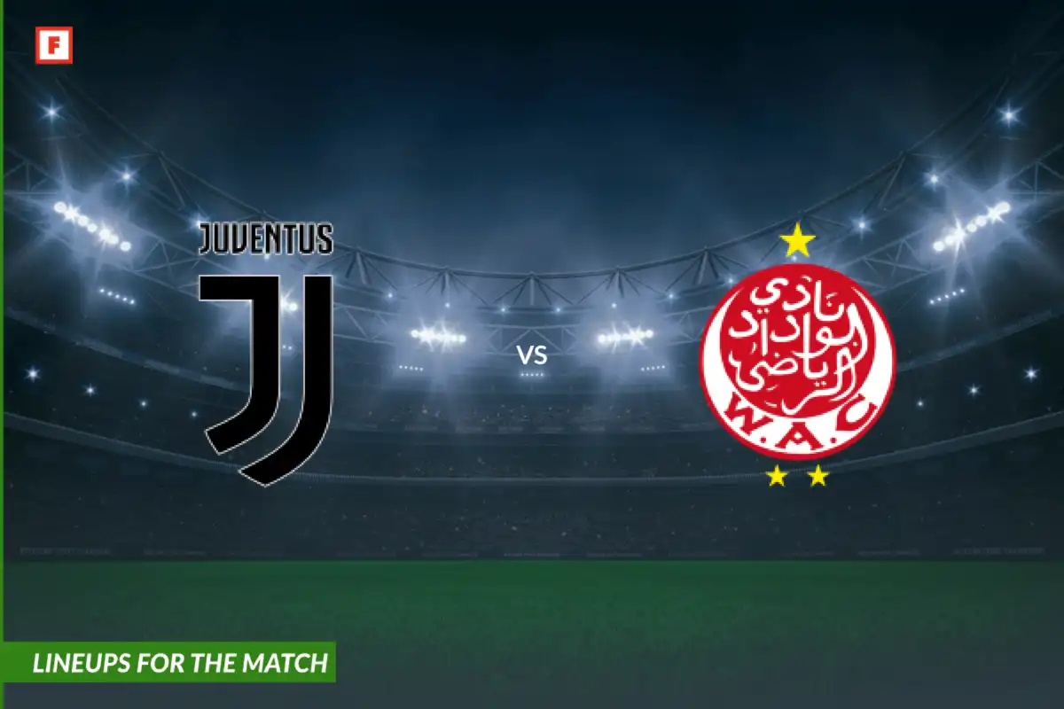 ยูเวนตุส ปะทะ Wydad Casablanca: รายชื่อผู้เล่นสำหรับการแข่งขัน