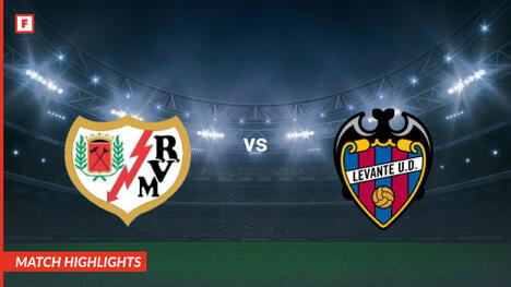 Rayo Vallecano - Levante UD gol e momenti salienti