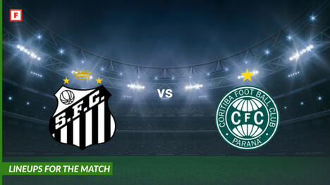 Santos contro Coritiba: formazioni per la partita