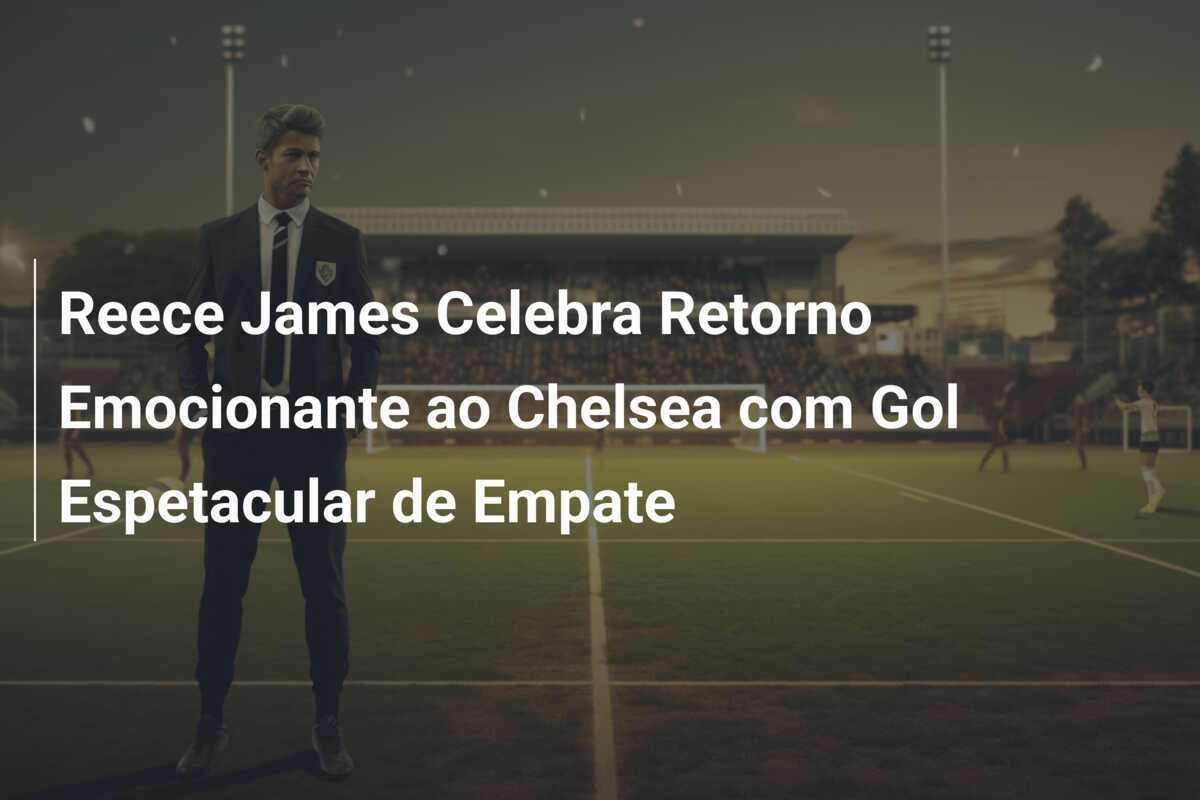 Reece James Celebra Retorno Emocionante ao Chelsea com Gol Espetacular de Empate