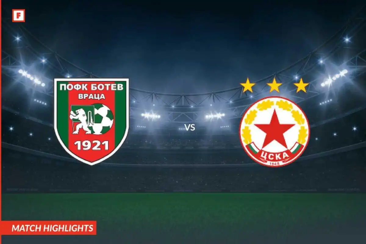 Botev Vratsa - CSKA Sofia mål og høydepunkter