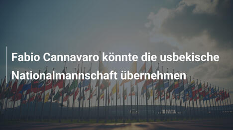 Fabio Cannavaro könnte die usbekische Nationalmannschaft übernehmen