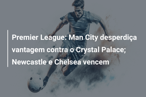 City leva empate do Crystal Palace com pênalti nos acréscimos