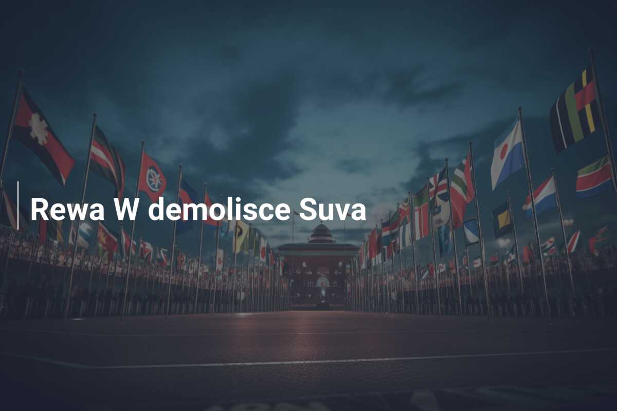Rewa W demolisce Suva