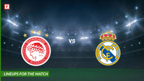 Olympiacos Piraeus ปะทะ เรอัลมาดริด: รายชื่อผู้เล่นสำหรับการแข่งขัน