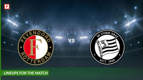 Feyenoord vs Sturm Graz: susunan pemain untuk pertandingan